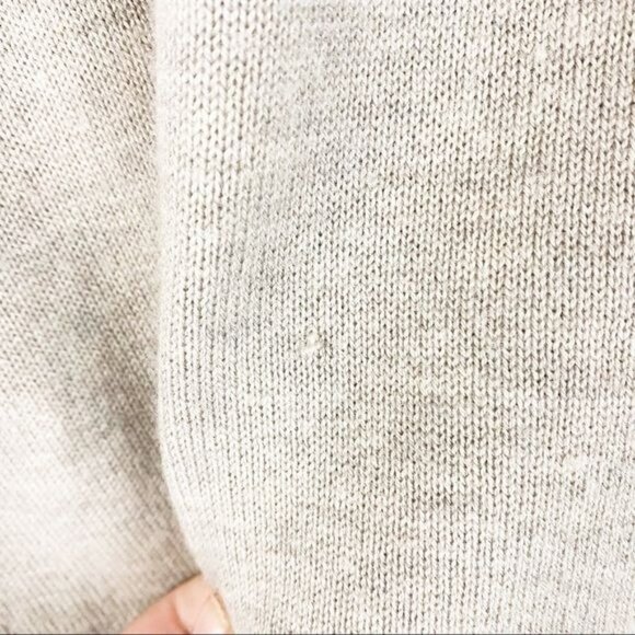 Athleta Womens Merino Wool Nopa Colorblock Sweater S Neutral Outdoor Gorpcore - Picture 3 of 5